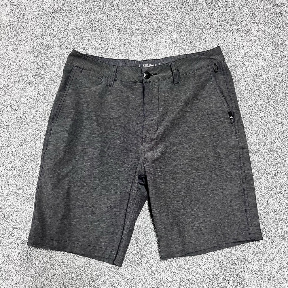 Quiksilver Amphibian 4-Way Stretch Hybrid Walk Shorts Mens 31 Gray